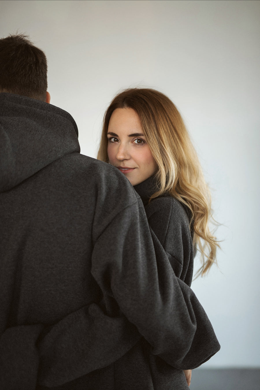 VB UNISEX HOODIE DARK GREY