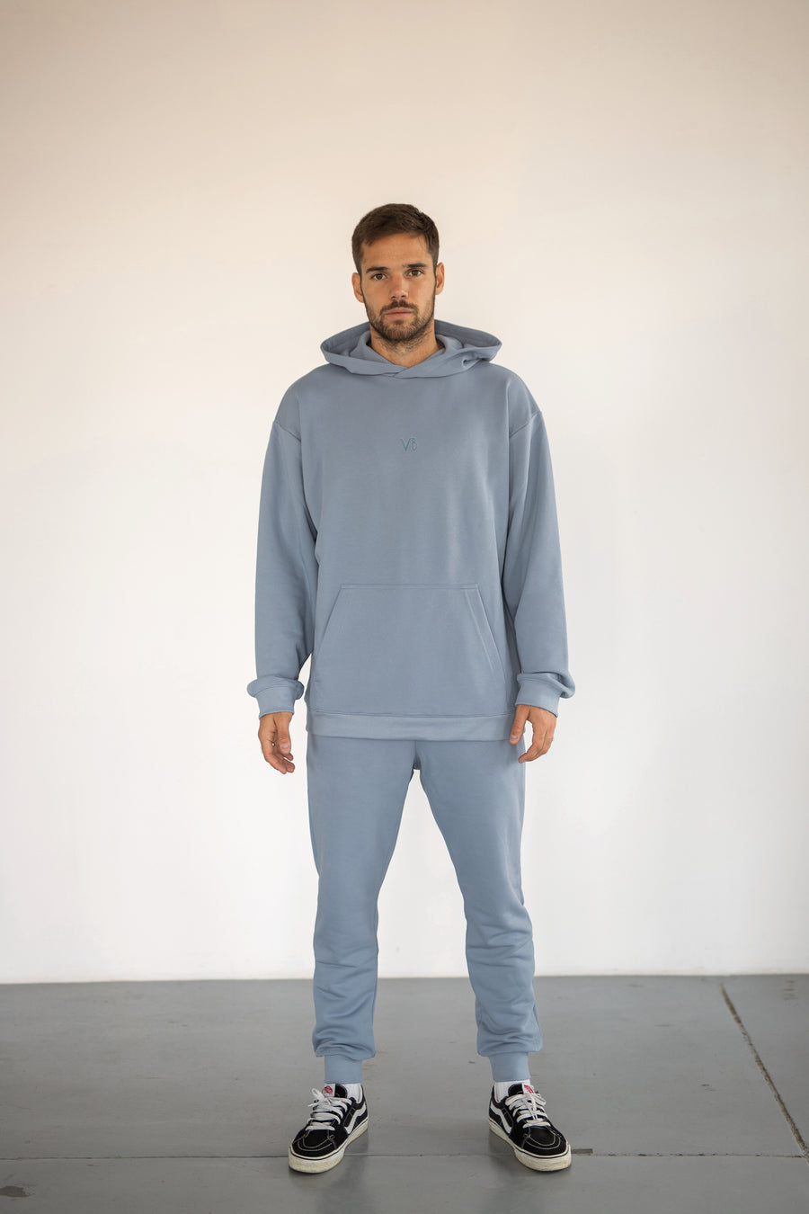 VB UNISEX HOODIE SKY BLUE