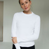 #3 THE LONG SLEEVE T-SHIRT WHITE