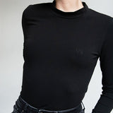 #3 THE LONG SLEEVE T-SHIRT BLACK