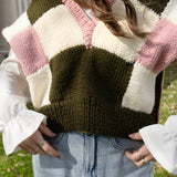 THE JENNA HAND-KNITTED VEST