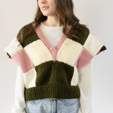 THE JENNA HAND-KNITTED VEST