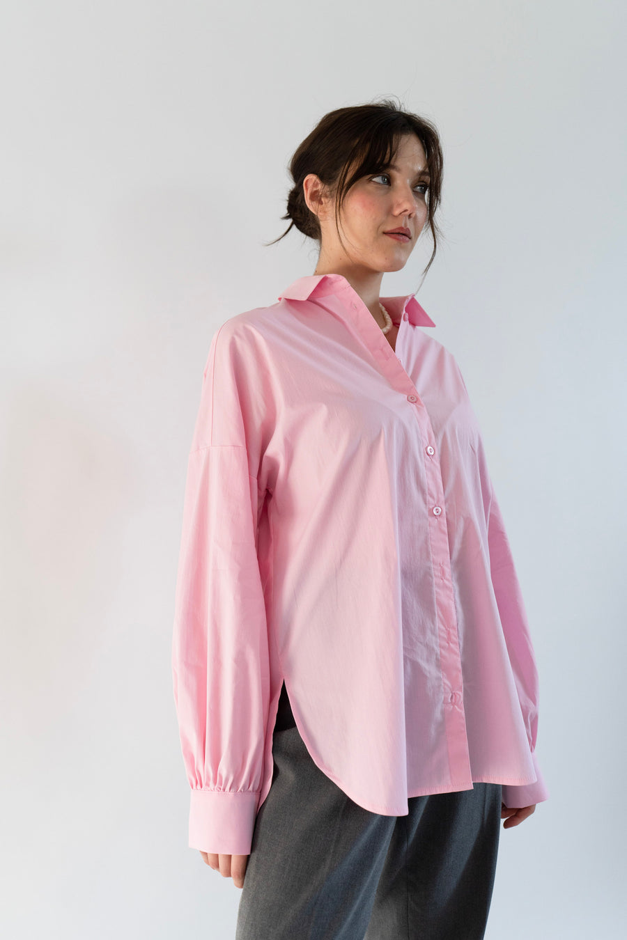 #21 THE OVERSIZED SHIRT BLUSH